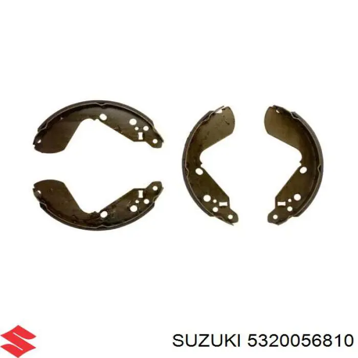 Задние барабанные колодки 5320056810 Suzuki