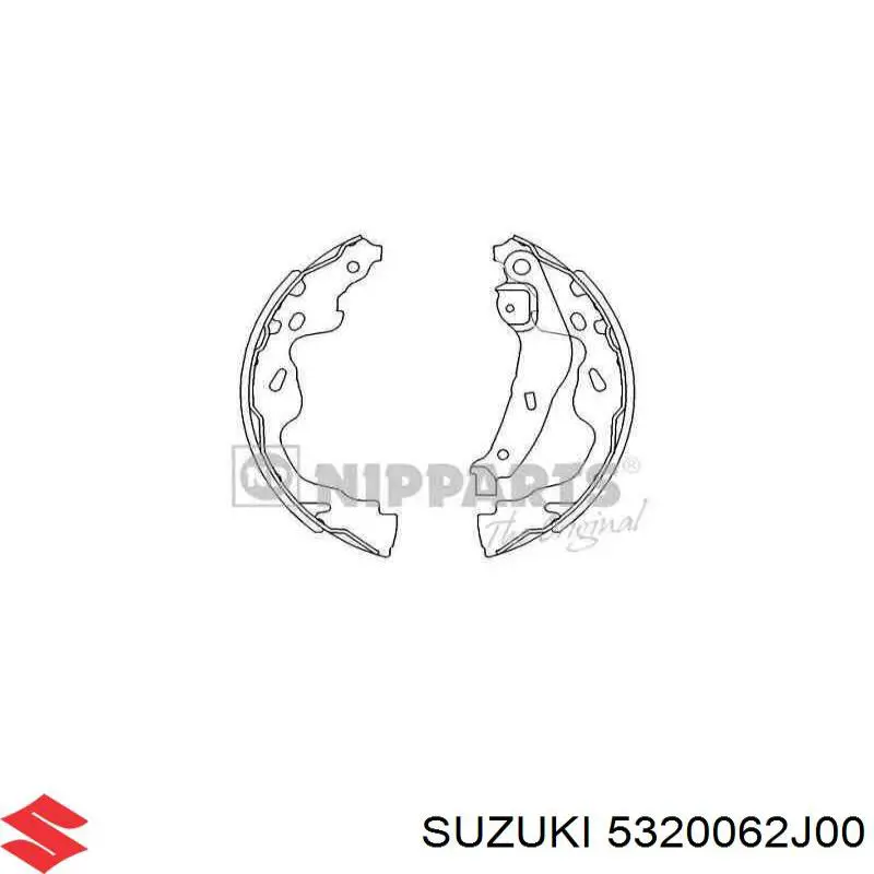 5320062J00 Suzuki задние барабанные колодки