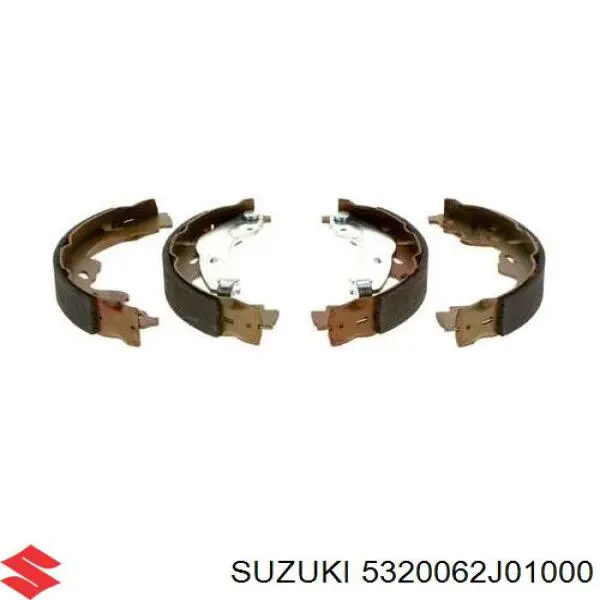53200-62J01-000 Suzuki задние барабанные колодки