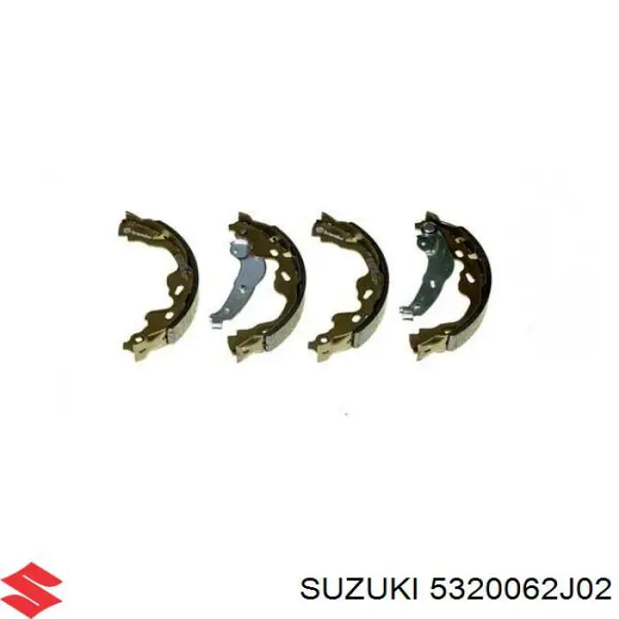 Тормоза рабочие задние ножные и тормозные барабаны Suzuki 5320062J02 цена, от 14.73 USD