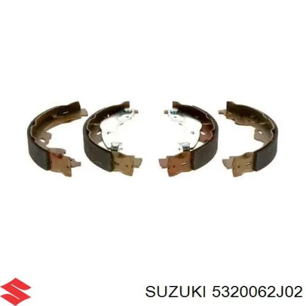 Купить 5320062J02 Suzuki Задние барабанные тормозные колодки