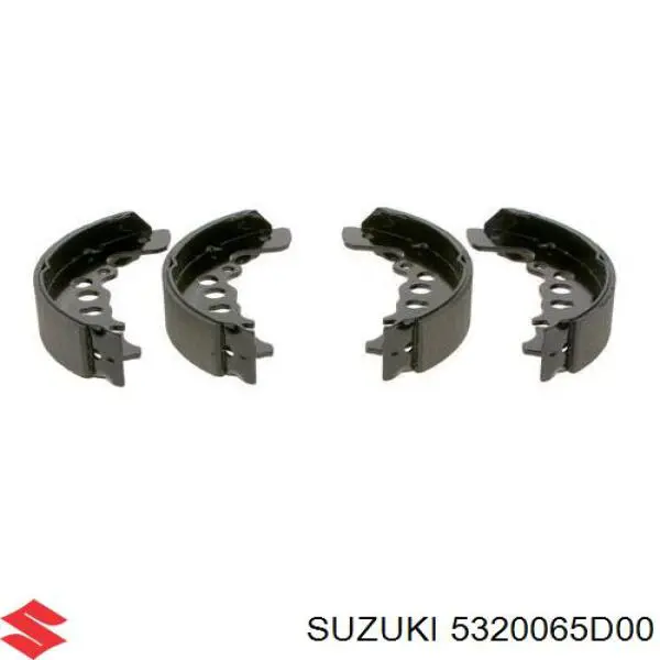 Тормоза рабочие задние ножные и тормозные барабаны Suzuki 5320065D00 цена, от 20.48 USD