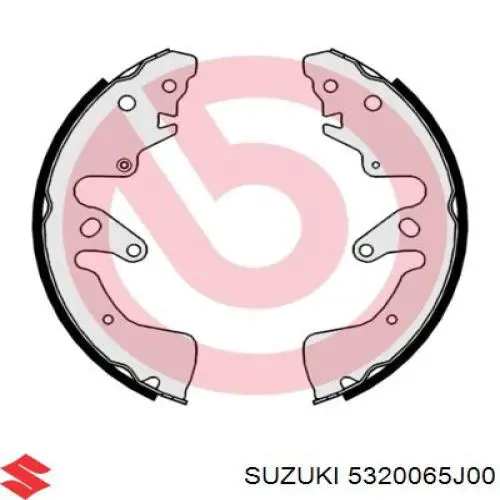 Купить 5320065J00 Suzuki Задние барабанные тормозные колодки