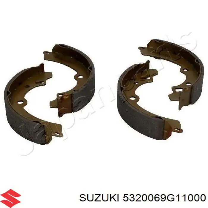 5320069G11000 Suzuki колодки тормозные задние барабанные