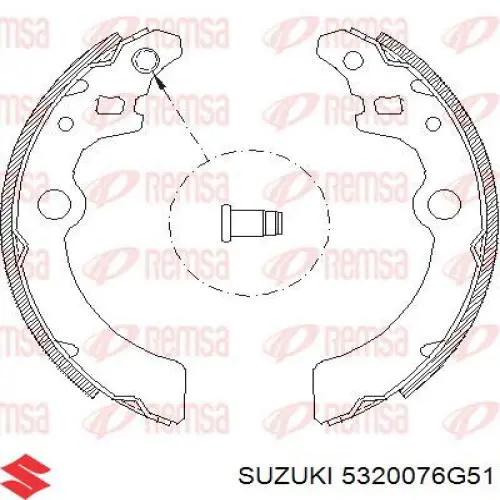  5320076G51 Suzuki