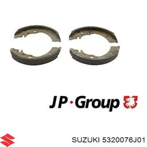 Задние барабанные колодки 5320076J01 Suzuki