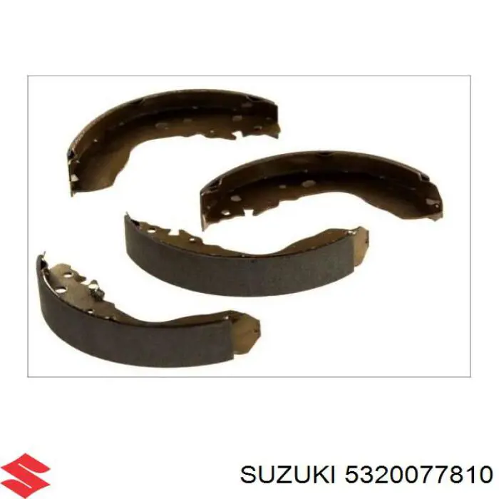 5320077810 Suzuki колодки тормозные задние барабанные