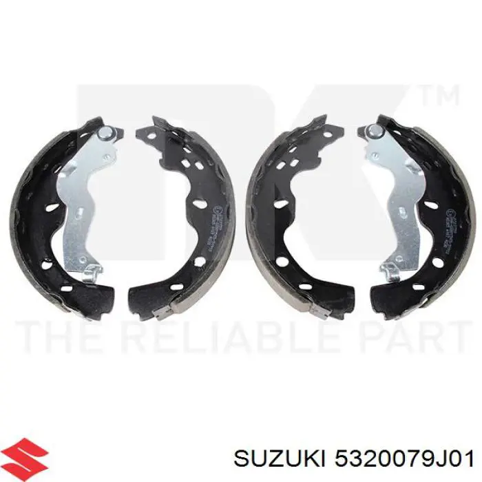 Купить 5320079J01 Suzuki Задние барабанные тормозные колодки