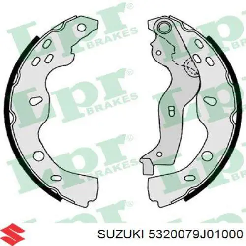 Тормоза рабочие задние ножные и тормозные барабаны Suzuki 5320079J01000 цена, от 26.30 USD