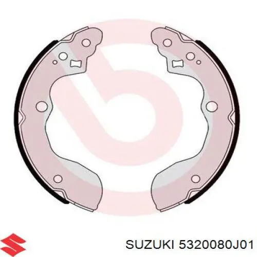 Купить 5320080J01 Suzuki Задние барабанные тормозные колодки