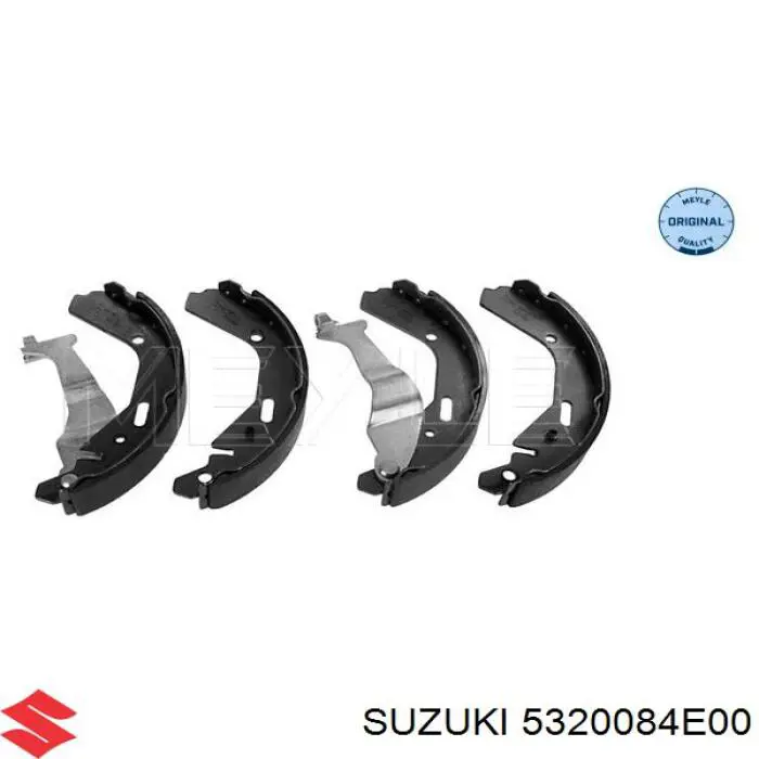 5320084E00 Suzuki колодки тормозные задние барабанные