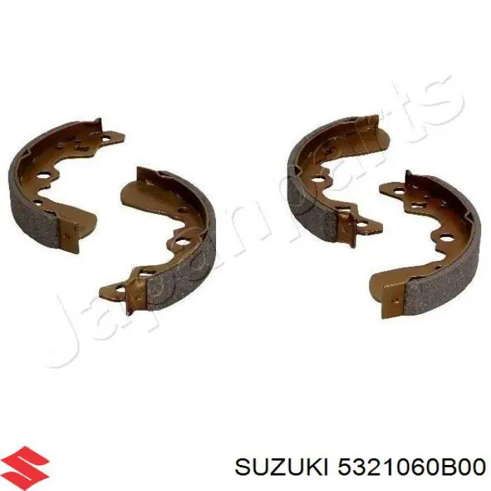 Тормоза рабочие задние ножные и тормозные барабаны Suzuki 5321060B00 цена, от 9.71 USD