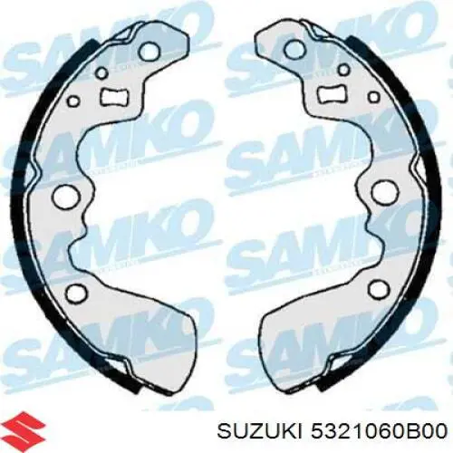 5321060B00 Suzuki Барабанные тормозные колодки