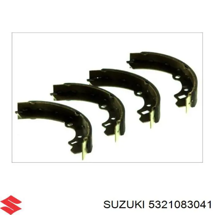 Задние барабанные колодки 5321083041 Suzuki