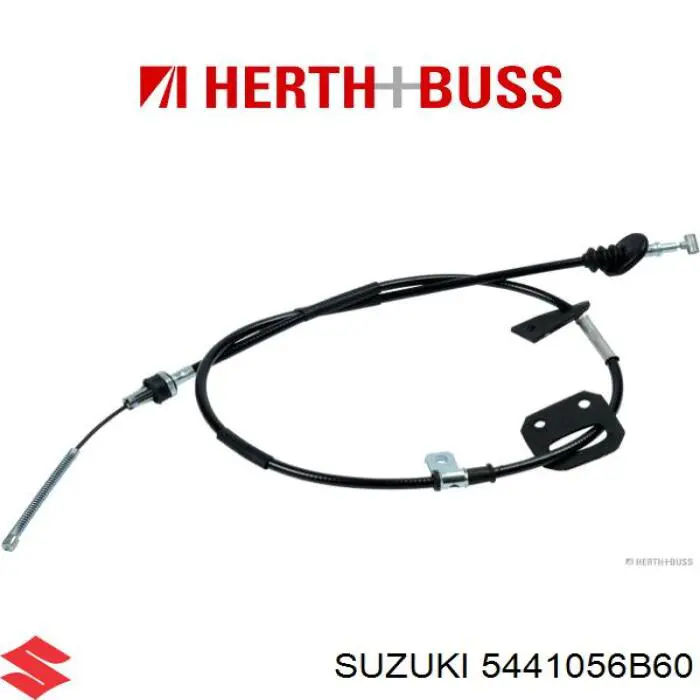 Трос стояночного тормоза задний правый Suzuki 5441056B60 цена, от 24.22 USD