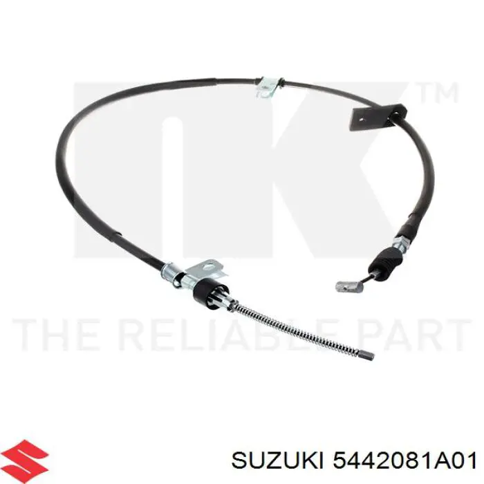 Купить 5442081A01 Suzuki Трос стояночного тормоза задний левый