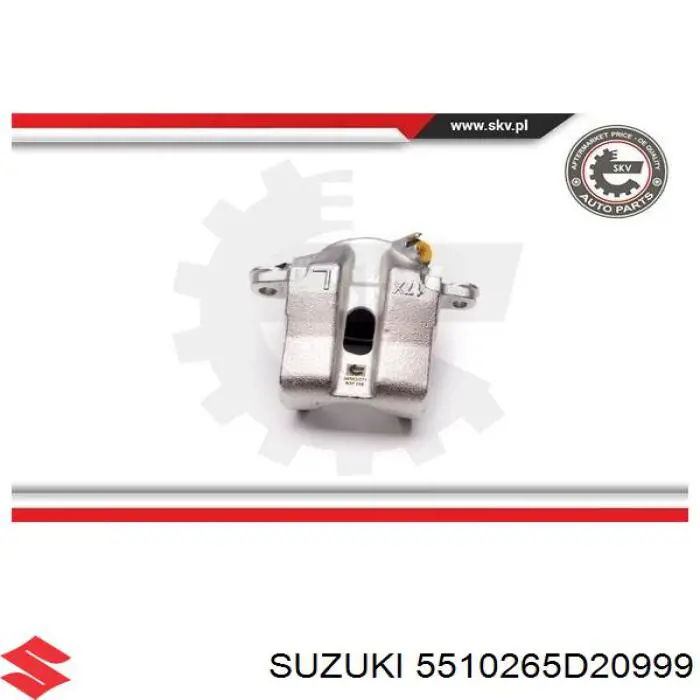 Суппорт тормозной передний левый 5510265D20999 Suzuki