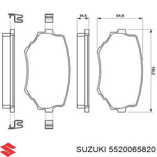 Купить 5520065820 Suzuki 