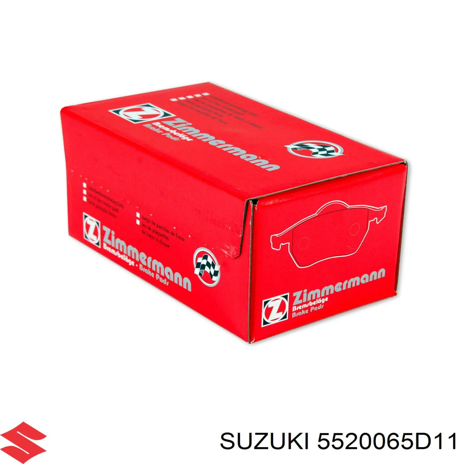 Колодки Suzuki 5520065D11 цена, от 25.21 USD