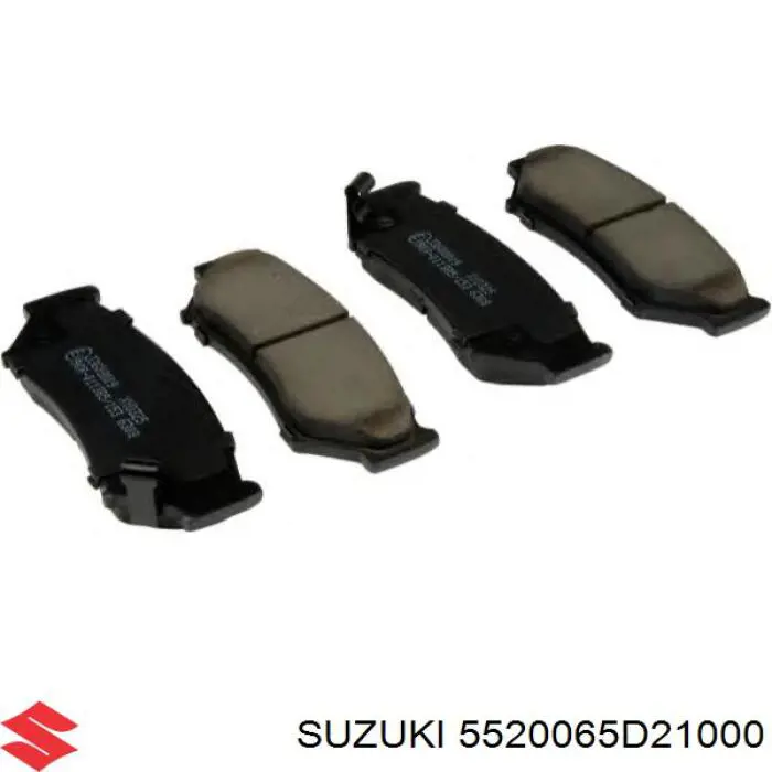 55200-65D21-000 Suzuki колодки тормозные передние дисковые