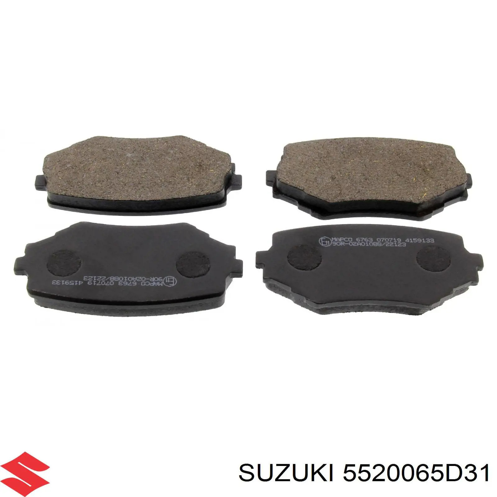 Колодки Suzuki 5520065D31 цена, от 25.59 USD