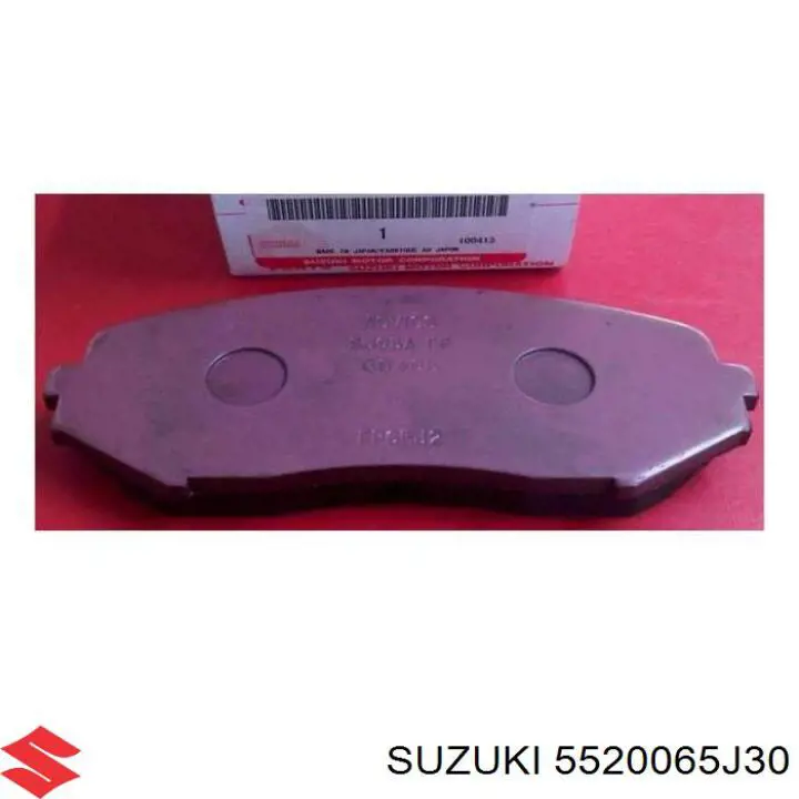 5520065J30 Suzuki Колодки передние