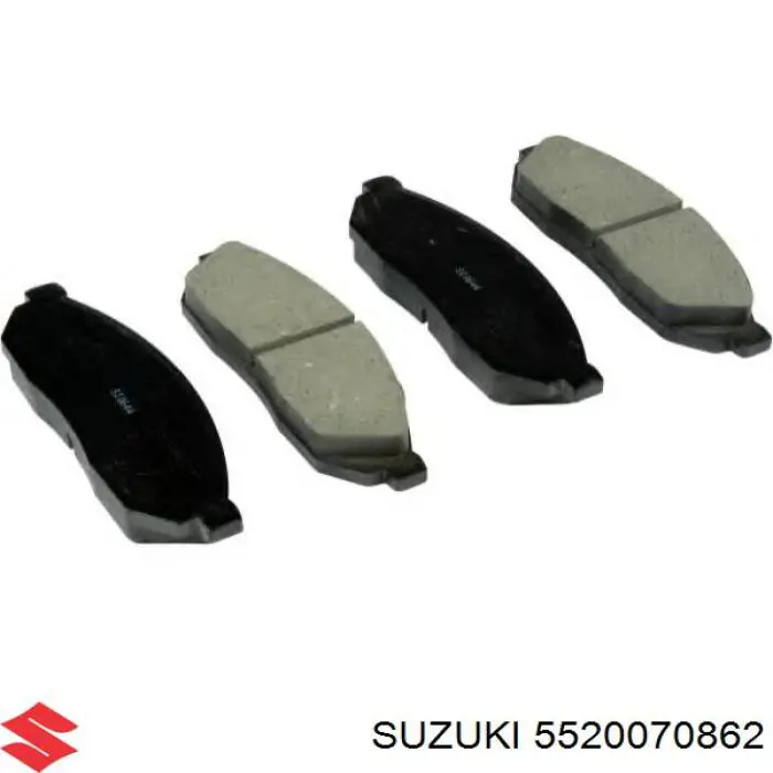 Передние тормозные колодки 5520070862 Suzuki