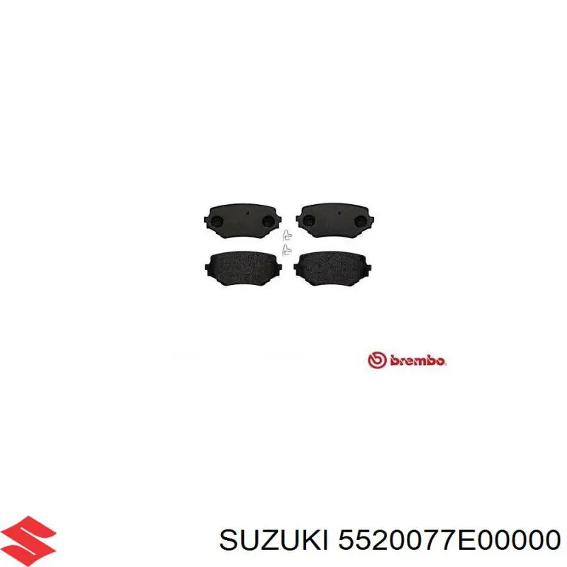 Тормозные колодки Suzuki 5520077E00000