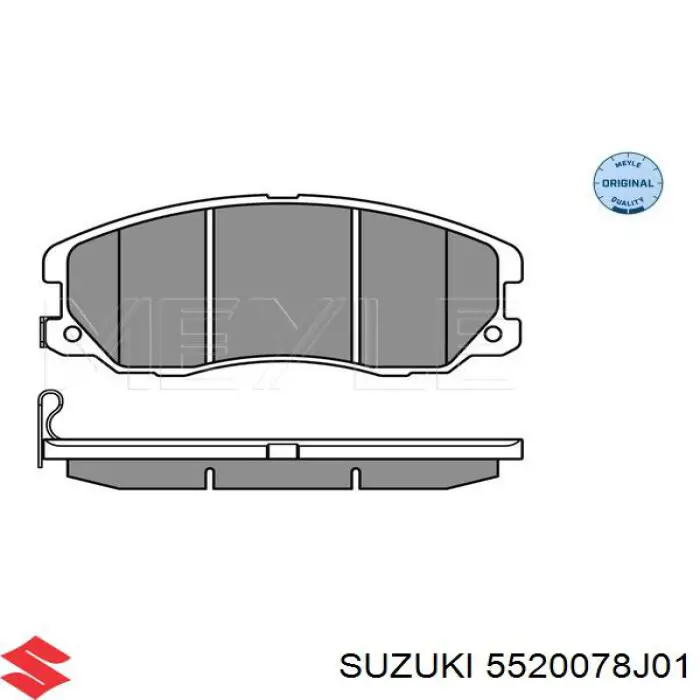 Колодки Suzuki 5520078J01 цена, от 28.17 USD