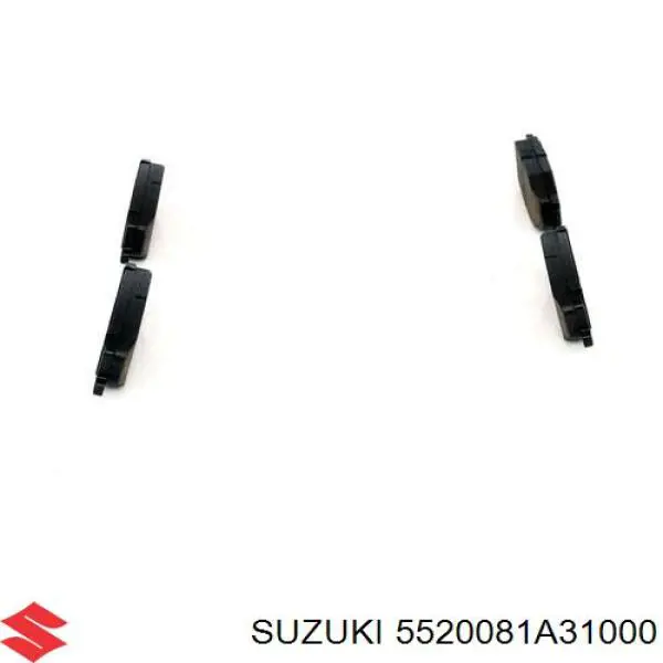 Передние тормозные колодки 5520081A31000 Suzuki