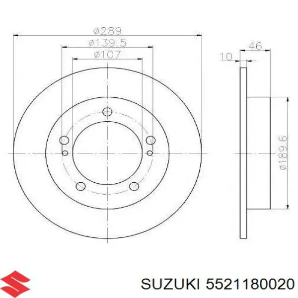 5521180020000 Suzuki 