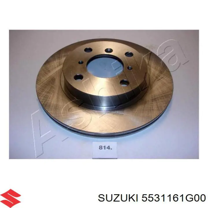 Передние тормозные диски 5531161G00 Suzuki
