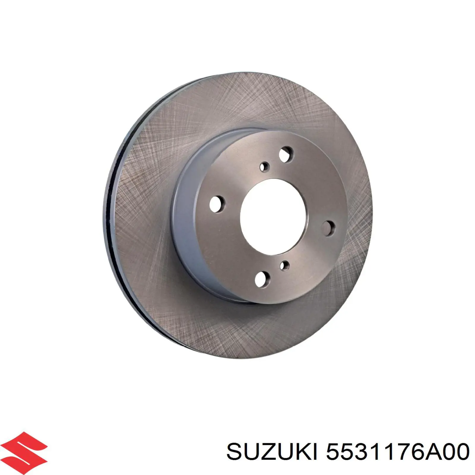 5531176A00 Suzuki диск тормозной передний