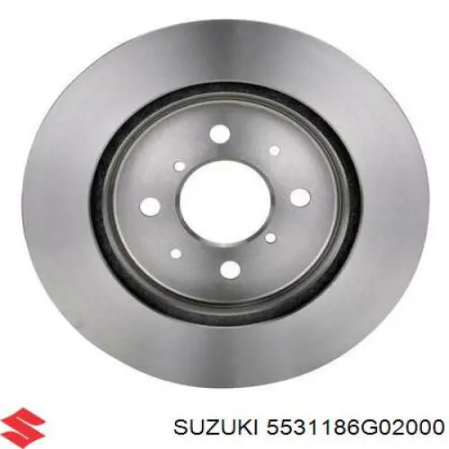 Передние тормозные диски 5531186G02000 Suzuki
