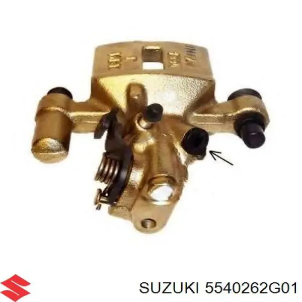 9803458480 Peugeot/Citroen Тормозной суппорт задний левый