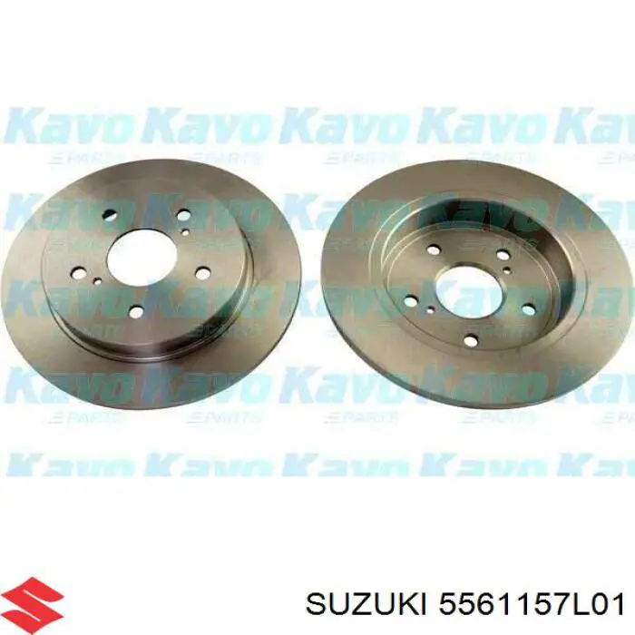 Задний тормозной диск Suzuki 5561157L01 цена, от 43.94 USD