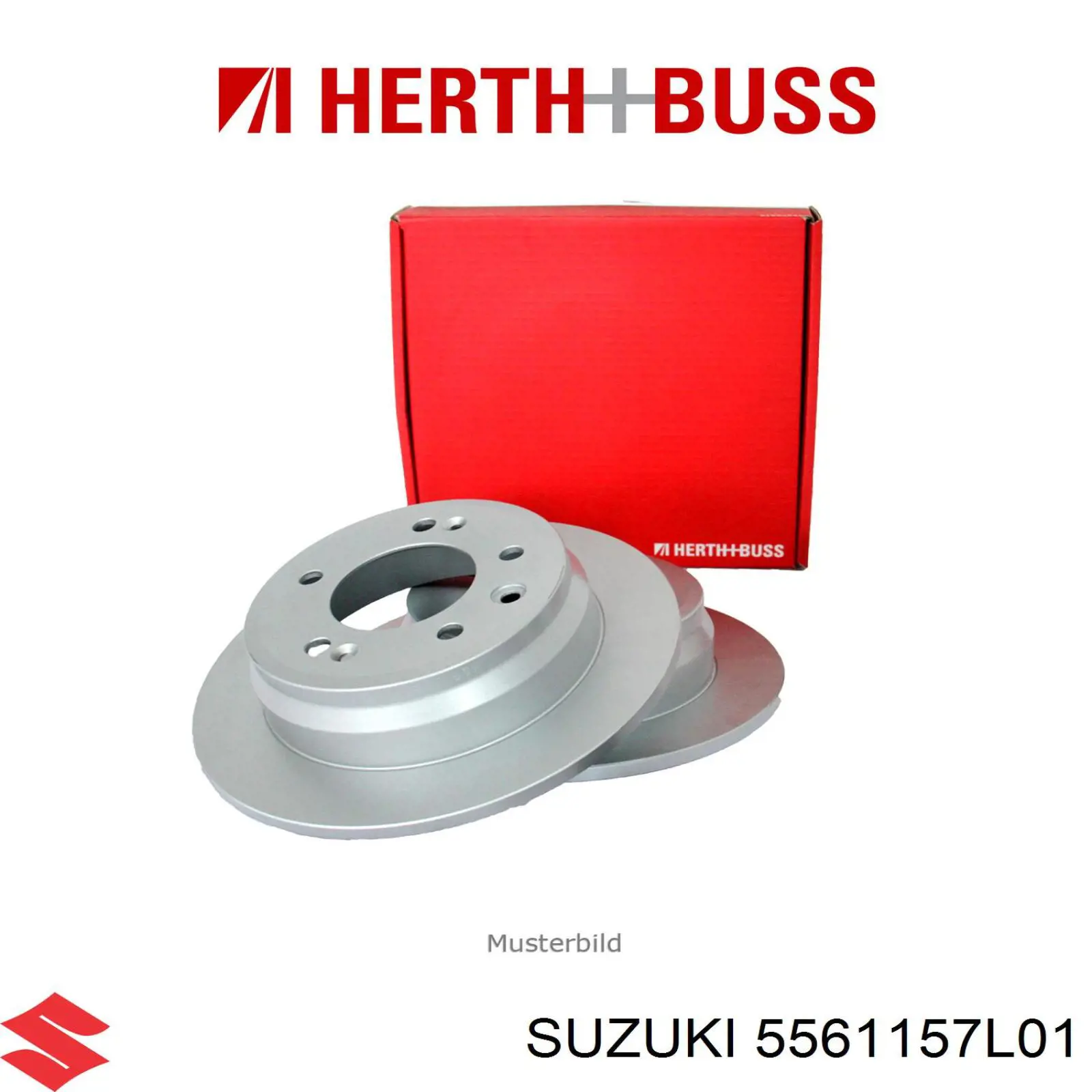 Тормозные диски 5561157L01 Suzuki