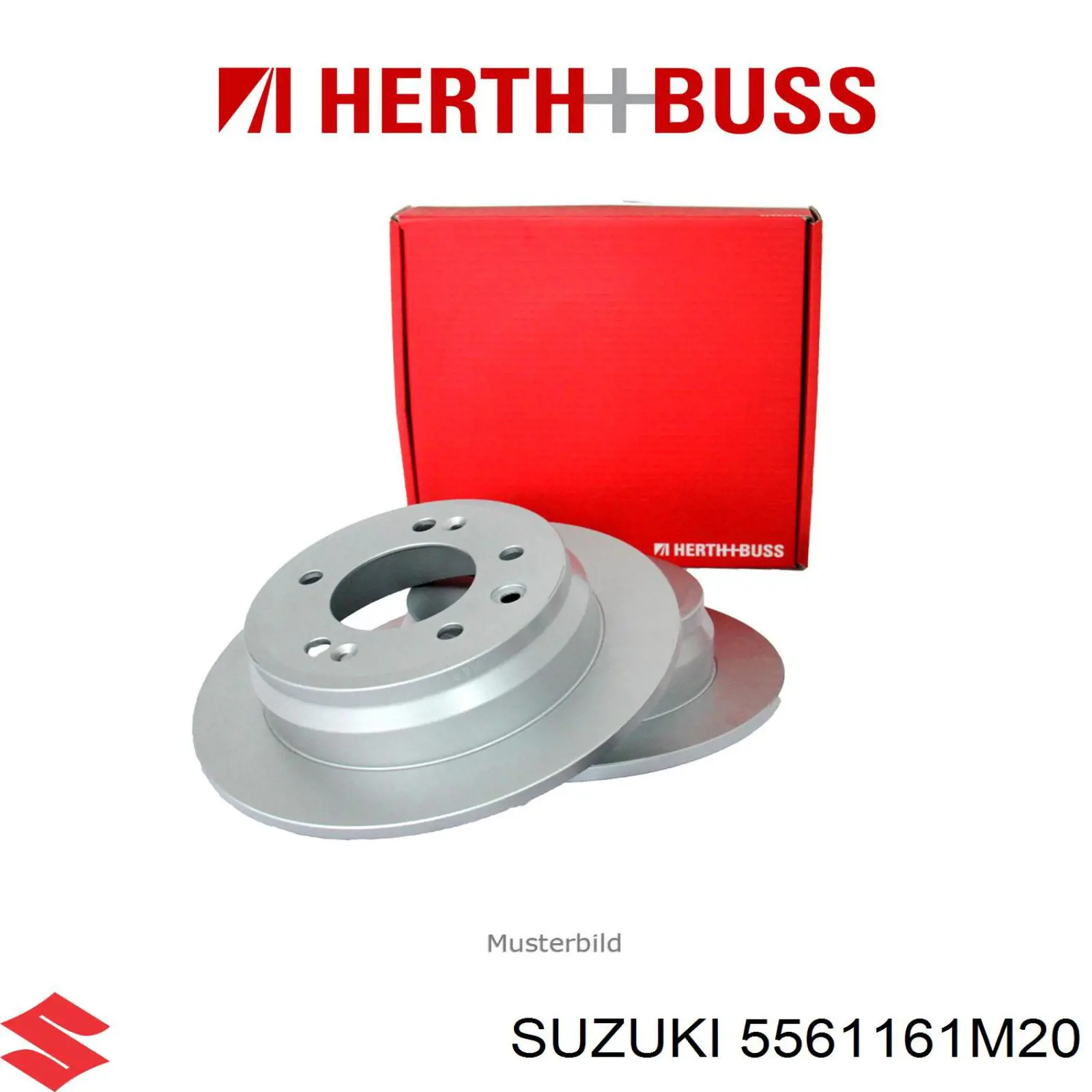 Задний тормозной диск Suzuki 5561161M20 цена, от 13.98 USD