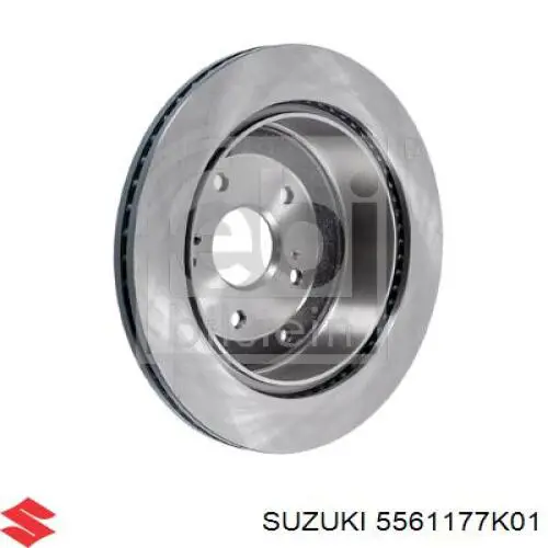 Задний тормозной диск Suzuki 5561177K01 цена, от 39.16 USD