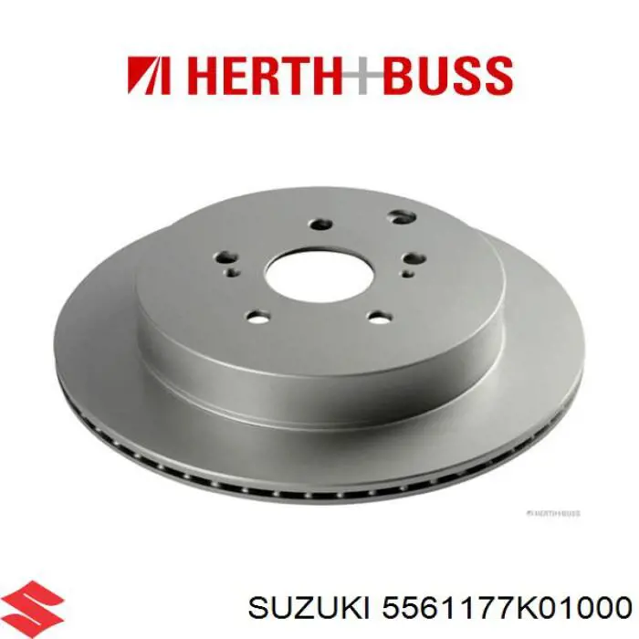 Тормозные диски 5561177K01000 Suzuki