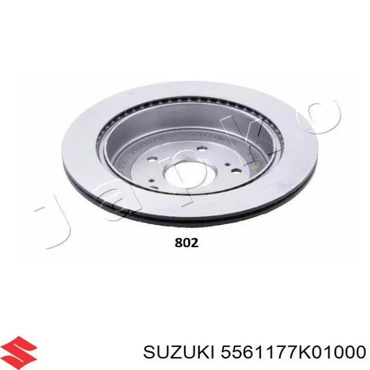 Задний тормозной диск Suzuki 5561177K01000 цена, от 1765.50 UAH