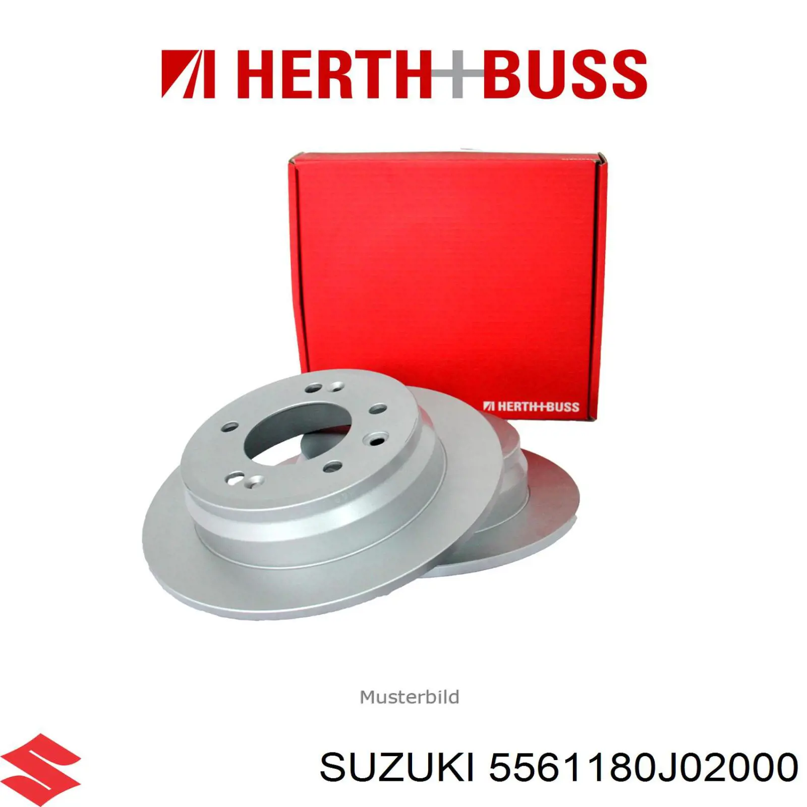 55611-80J02-000 Suzuki тормозные диски