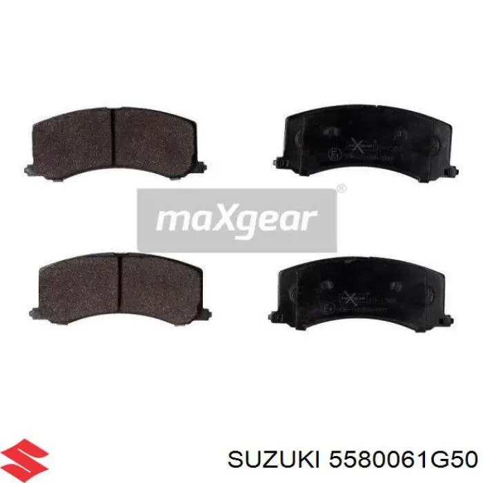 Передние тормозные колодки 5580061G50 Suzuki