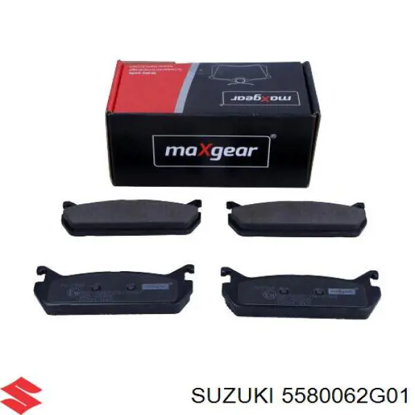 Купить 5580062G01 Suzuki Колодки тормозные задние, дисковые