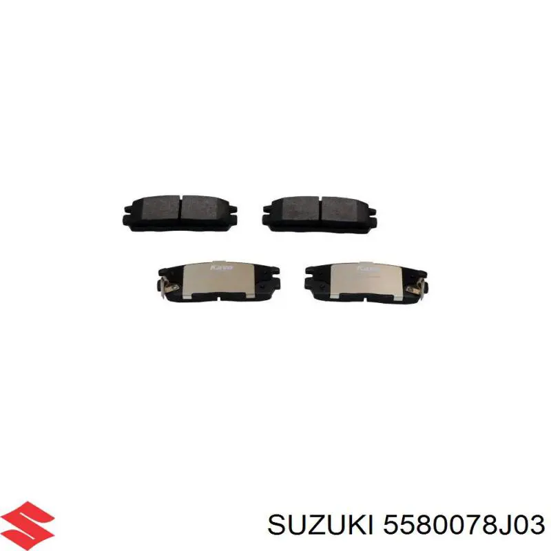 Колодки дисковые  Suzuki 5580078J03 цена, от 22.49 USD