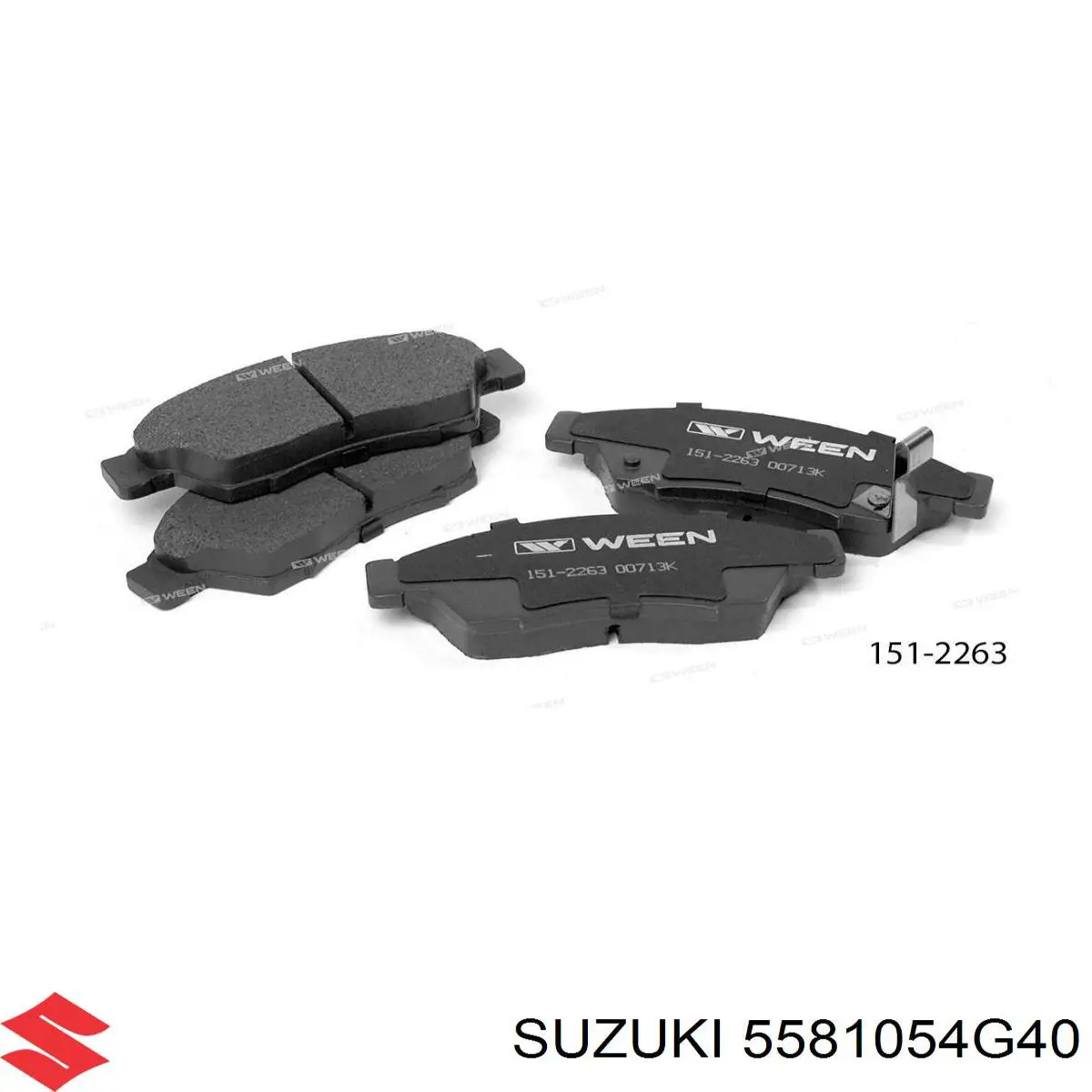 Колодки Suzuki 5581054G40 цена, от 28.13 USD