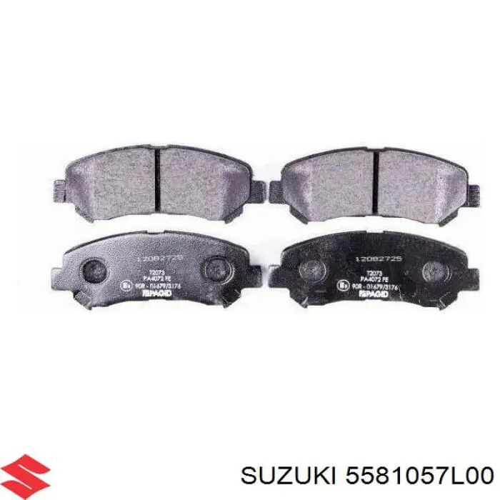 Колодки Suzuki 5581057L00 цена, от 26.16 USD