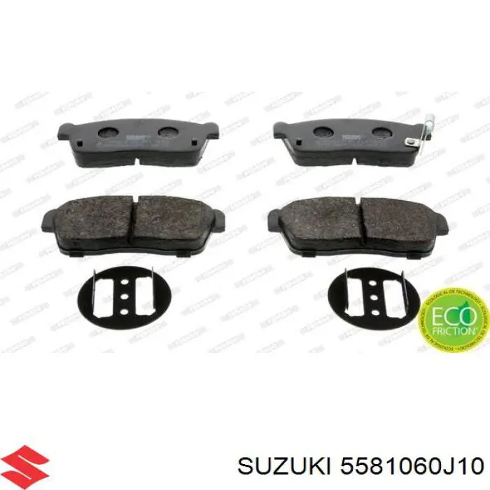 Колодки Suzuki 5581060J10 цена, от 20.47 USD