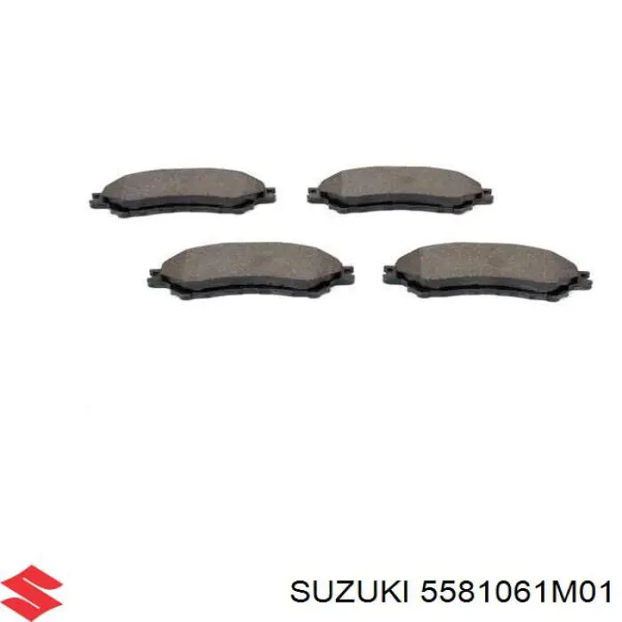 Колодки Suzuki 5581061M01 цена, от 38.05 USD