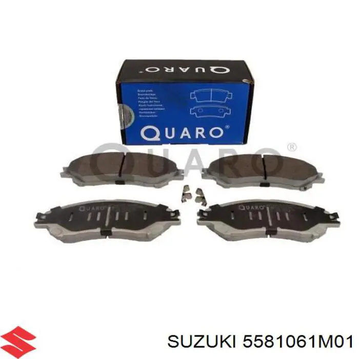Купить 5581061M01 Suzuki Колодки тормозные